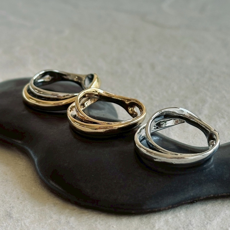 ニュアンスメタルリング カジュアルモード 個性的 | feu | 詳細画像19 