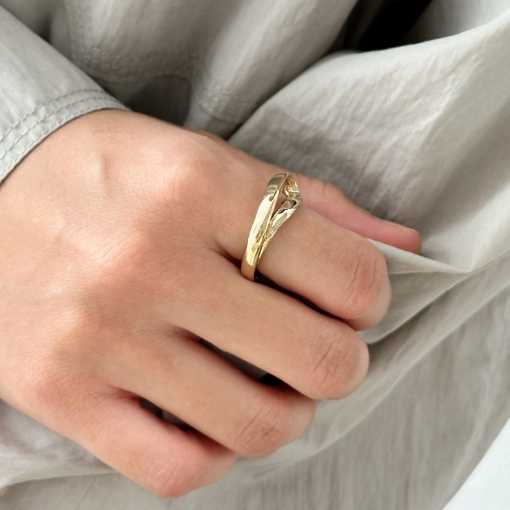 ニュアンスメタルリング カジュアルモード 個性的 | feu | 詳細画像9 