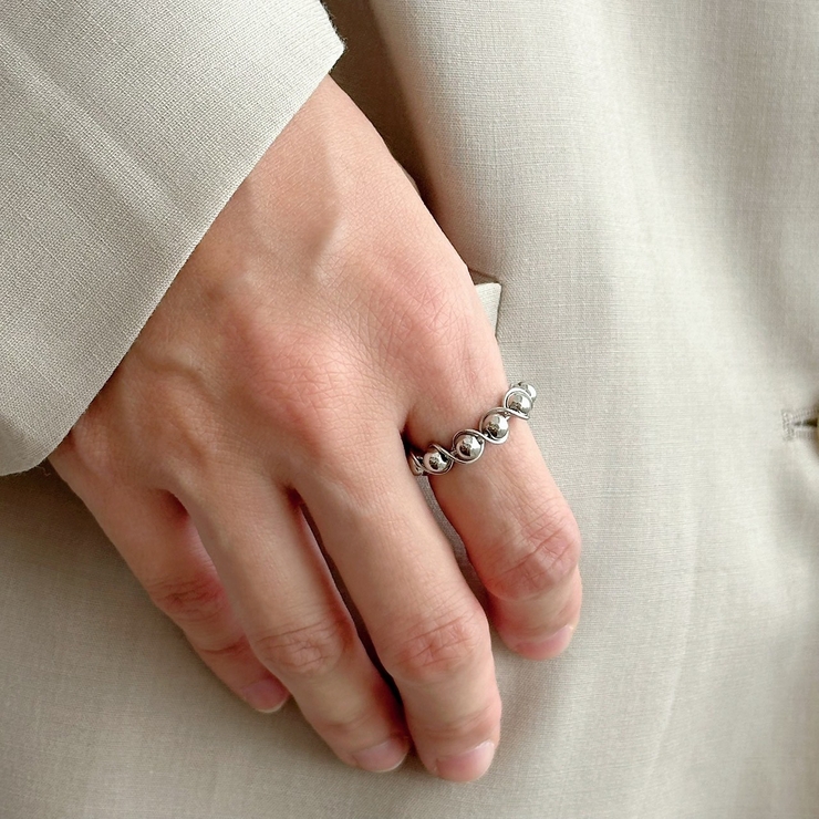 フリーサイズリング メタル カジュアルモード | feu | 詳細画像11 