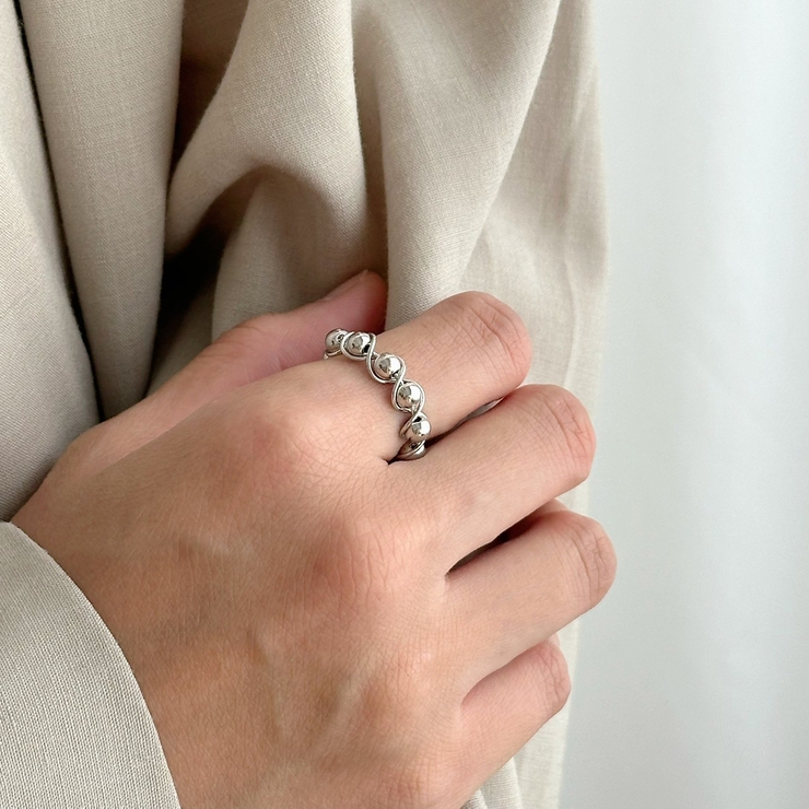 フリーサイズリング メタル カジュアルモード | feu | 詳細画像14 