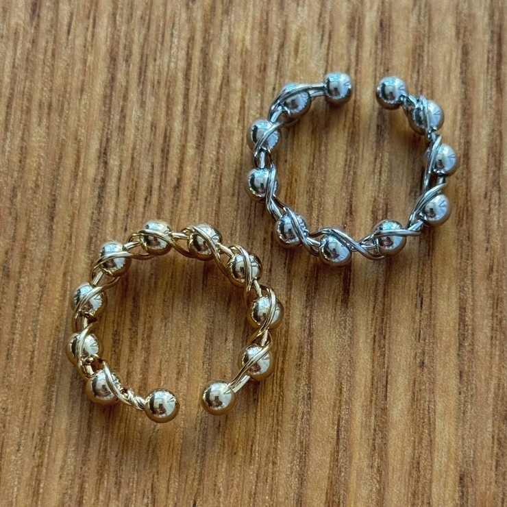 フリーサイズリング メタル カジュアルモード | feu | 詳細画像2 