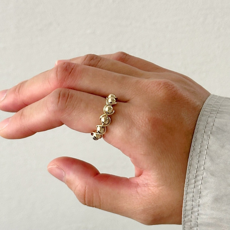 フリーサイズリング メタル カジュアルモード | feu | 詳細画像9 