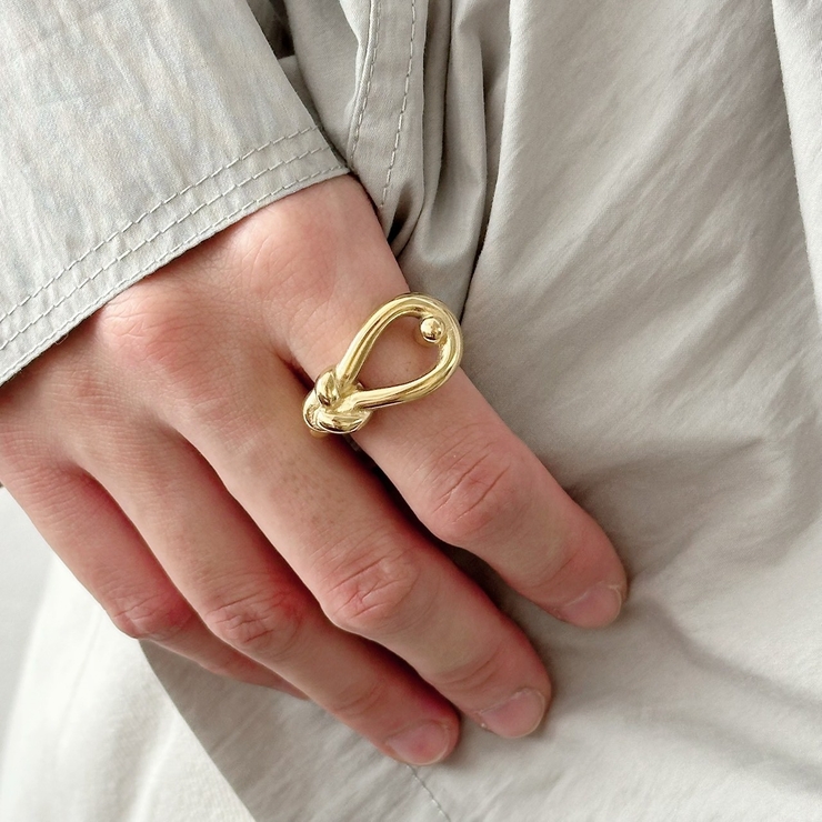 リング サージカルステンレス 抜け感 | feu | 詳細画像11 