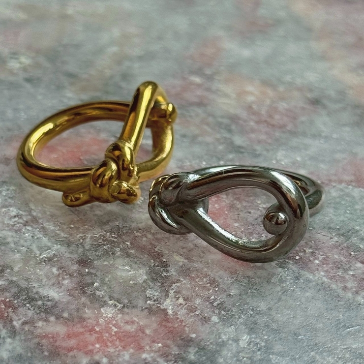 リング サージカルステンレス 抜け感 | feu | 詳細画像3 