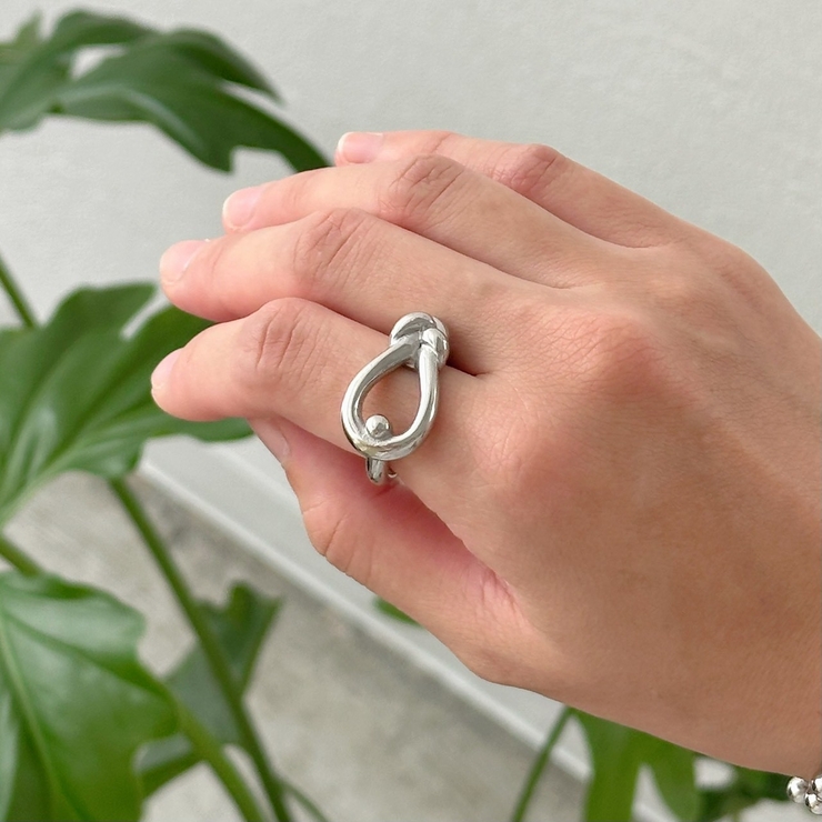 リング サージカルステンレス 抜け感 | feu | 詳細画像9 