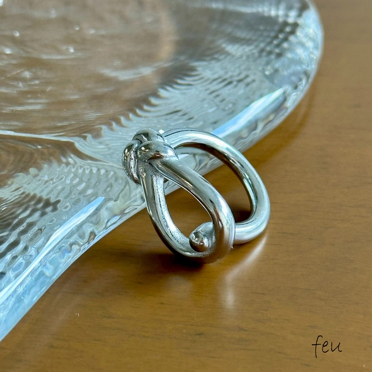 シルバー | リング サージカルステンレス 抜け感 | feu