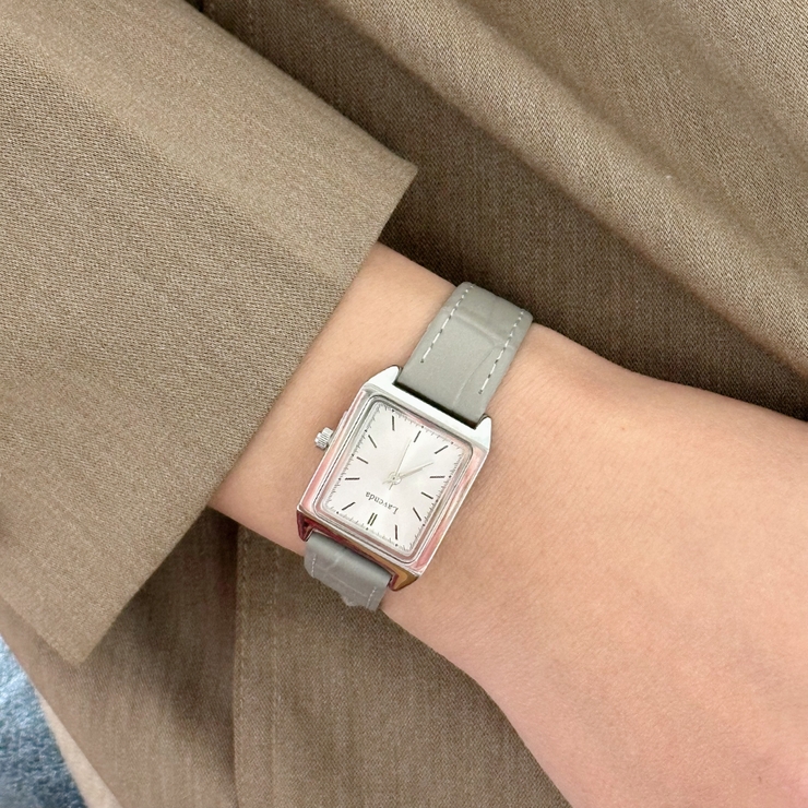 腕時計 ジャパンムーブメント スクエア | feu | 詳細画像14 