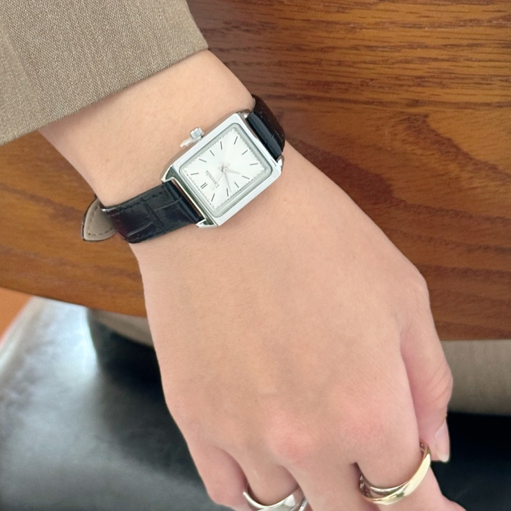 腕時計 ジャパンムーブメント スクエア | feu | 詳細画像16 