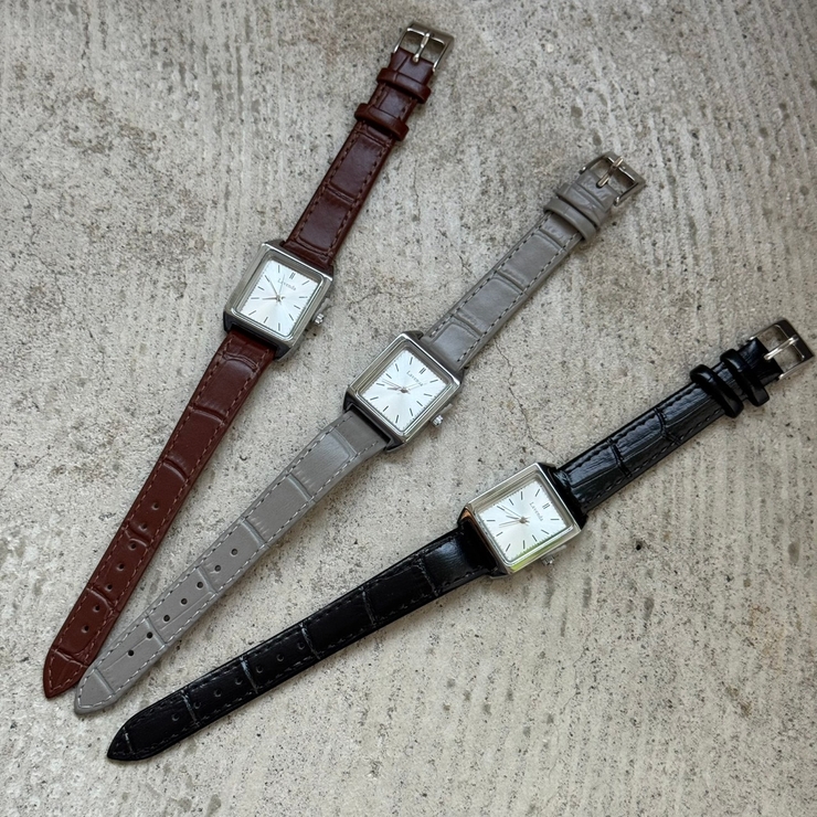 腕時計 ジャパンムーブメント スクエア | feu | 詳細画像22 