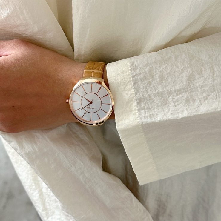 腕時計 ジャパンムーブメント ラウンド | feu | 詳細画像15 