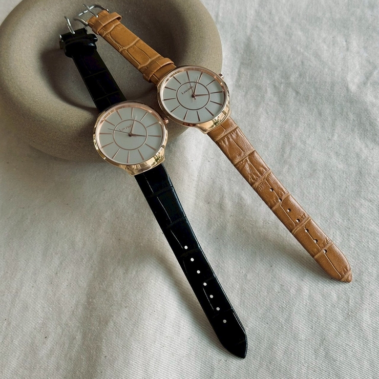 腕時計 ジャパンムーブメント ラウンド | feu | 詳細画像2 