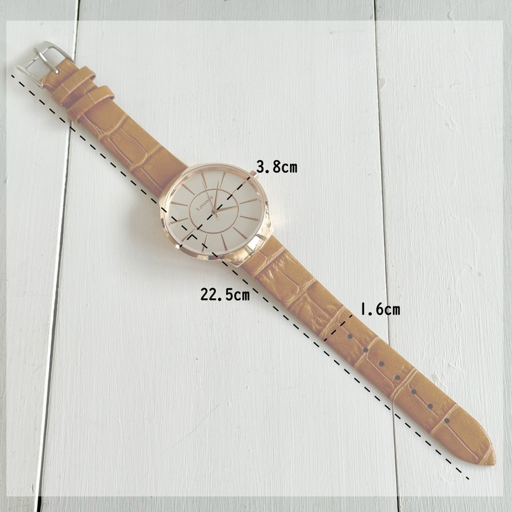 腕時計 ジャパンムーブメント ラウンド | feu | 詳細画像6 