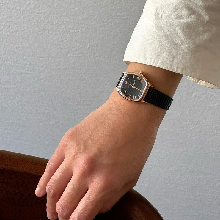 メタル腕時計 ジャパンムーブメント スクエア | feu | 詳細画像11 