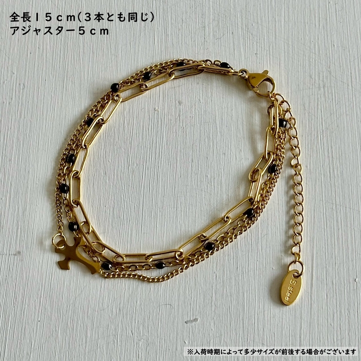 チェーンブレスレット サージカルステンレス トレンド | feu | 詳細画像4 
