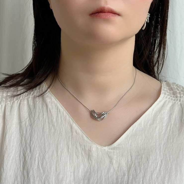 ネックレス ショート メタル | feu | 詳細画像13 