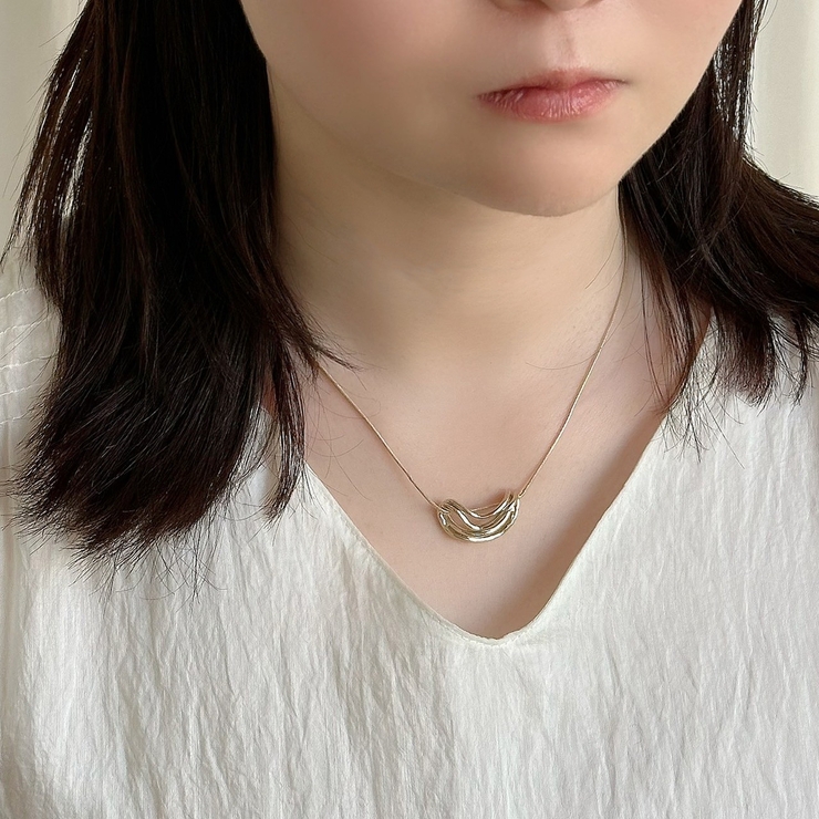 ネックレス ショート メタル | feu | 詳細画像3 