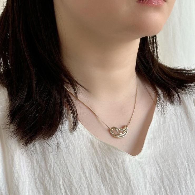 ネックレス ショート メタル | feu | 詳細画像9 