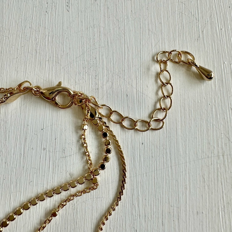 3連ネックレス 華奢チェーンネックレス 個性的 | feu | 詳細画像5 