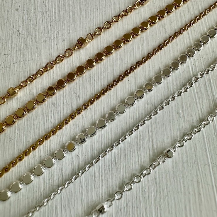 3連ネックレス 華奢チェーンネックレス 個性的 | feu | 詳細画像7 