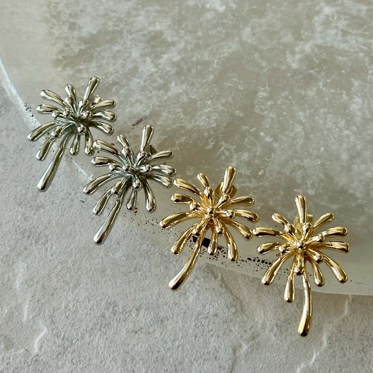 メタルピアス 大ぶり お花 | feu | 詳細画像11 