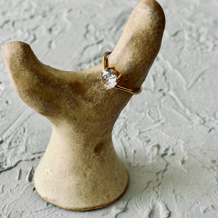 リング サージカルステンレス ジルコニア | feu | 詳細画像3 