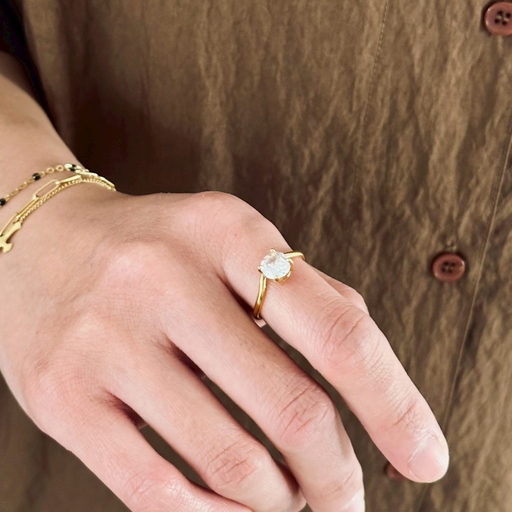 リング サージカルステンレス ジルコニア | feu | 詳細画像7 