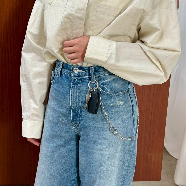 ウォレットチェーン メタル シルバー | feu | 詳細画像11 