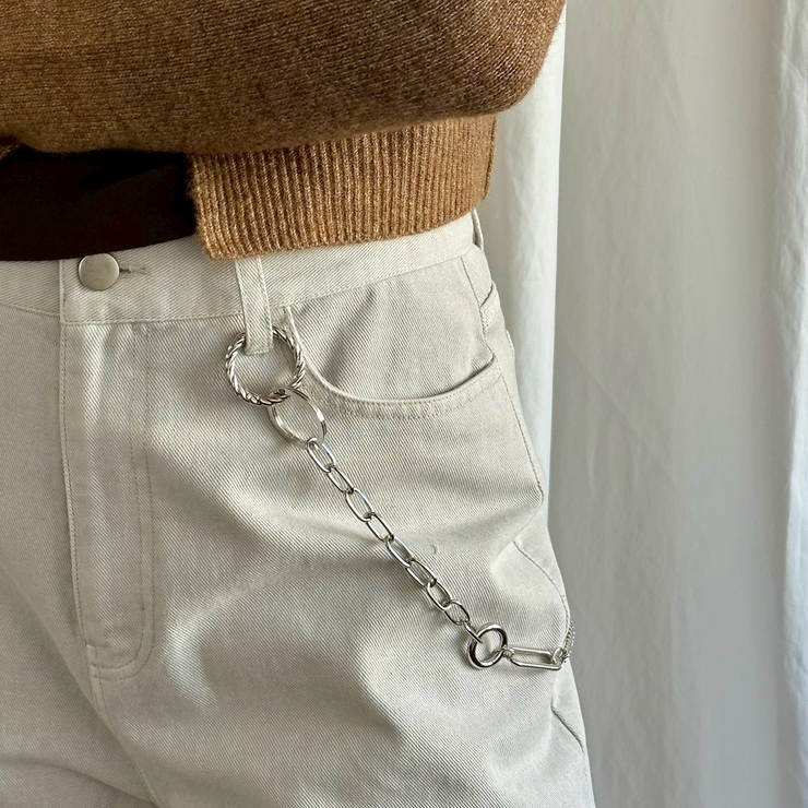 ウォレットチェーン メタル シルバー | feu | 詳細画像2 