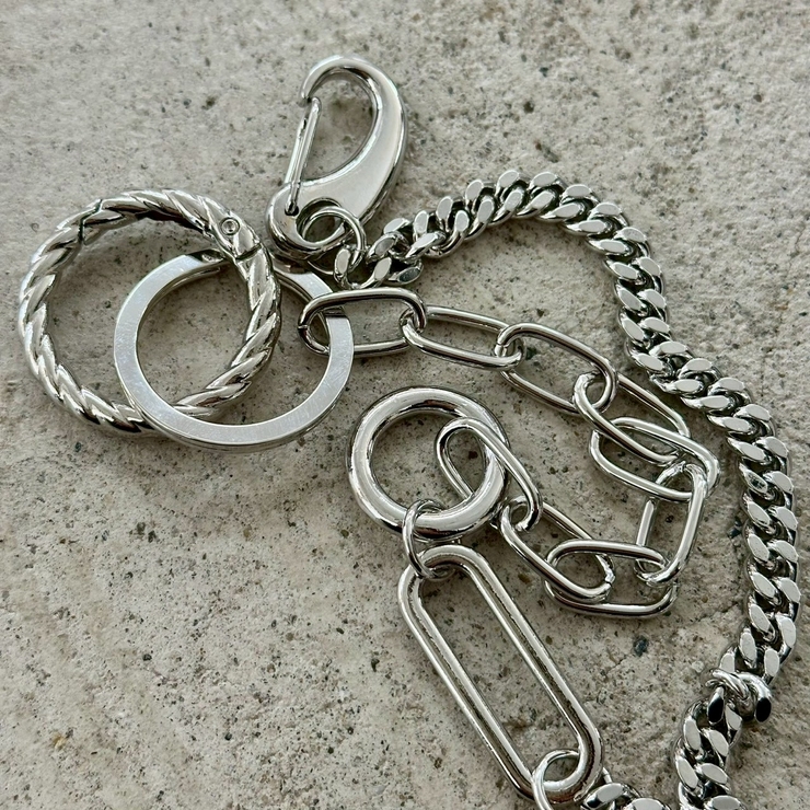 ウォレットチェーン メタル シルバー | feu | 詳細画像5 