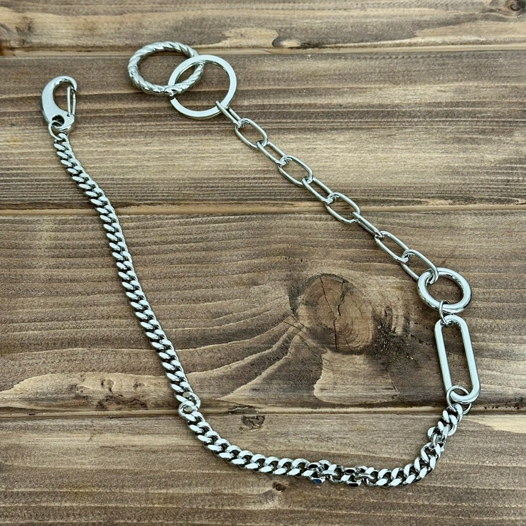 シルバー | ウォレットチェーン メタル シルバー | feu