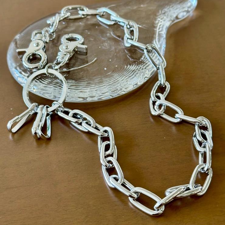 ウォレットチェーン メタル シルバー | feu | 詳細画像11 