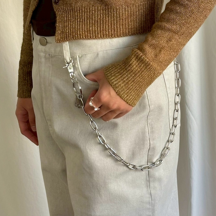 ウォレットチェーン メタル シルバー | feu | 詳細画像12 