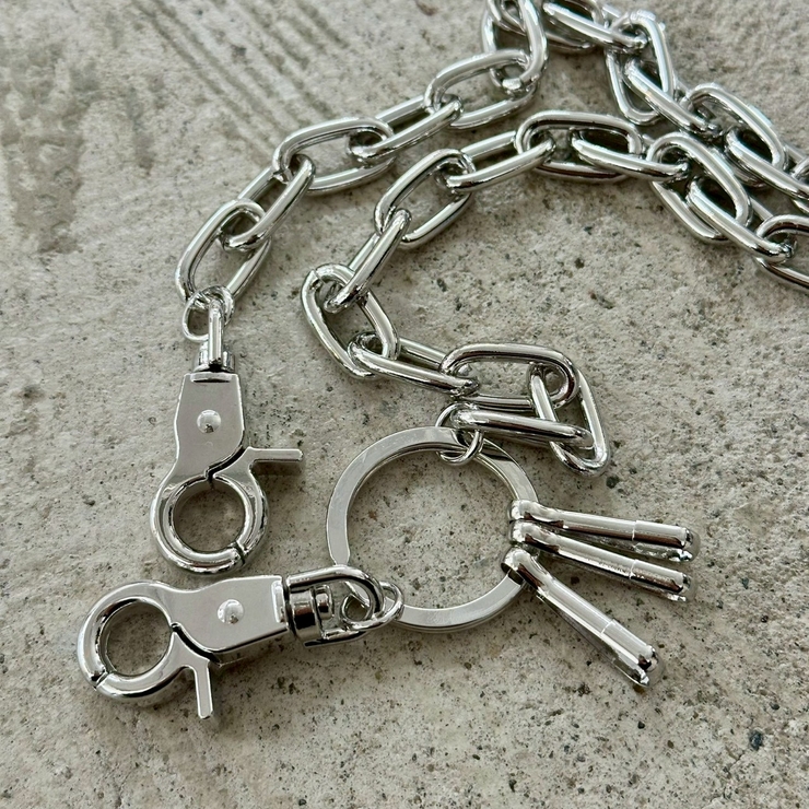 ウォレットチェーン メタル シルバー | feu | 詳細画像7 