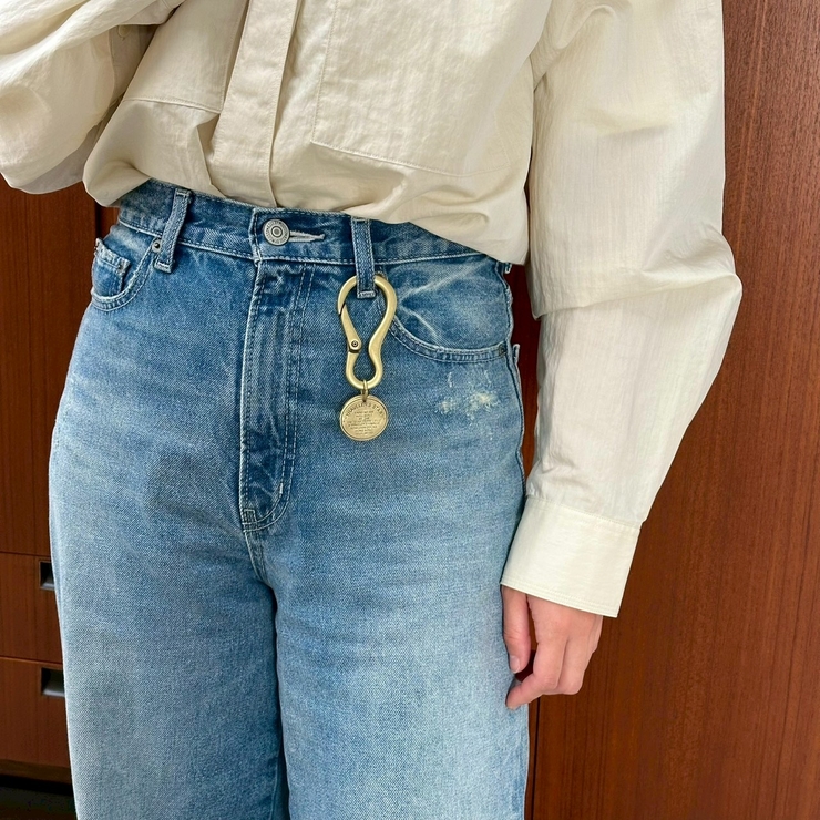 キーチャーム フックリング 大ぶり | feu | 詳細画像2 