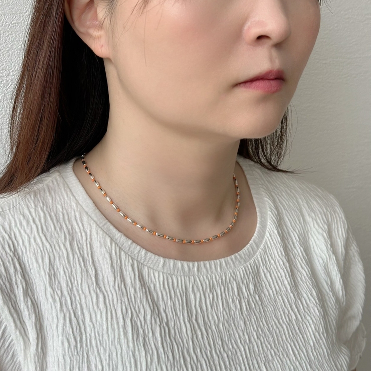 メタルビーズ 樹脂ビーズ ミックチェーン | feu | 詳細画像7 