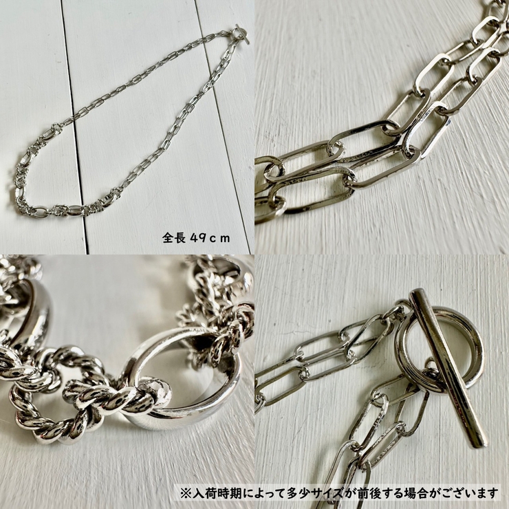 ボリュームネックレス ミドル丈 インパクト | feu | 詳細画像5 