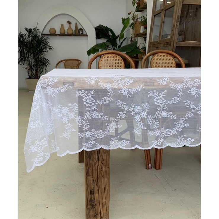 レーステーブルクロス おしゃれ 綿麻 品番 Xt Aimoha アイモハ のレディースファッション通販 Shoplist ショップリスト