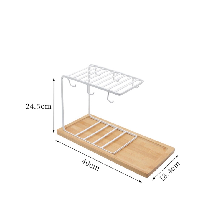 竹製トレイ付き2段マグカップスタンド | aimoha  | 詳細画像14 