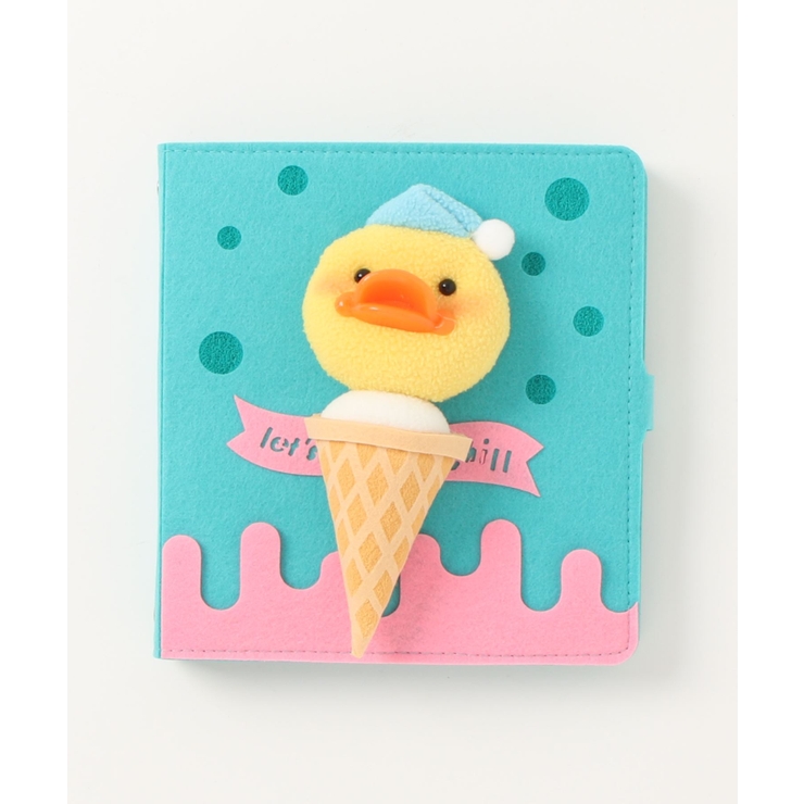 ブルー4 | かわいい動物手帳メモ帳 かわいい メモ 文房具 ステーショナリー 雑貨 女の子 | aimoha 