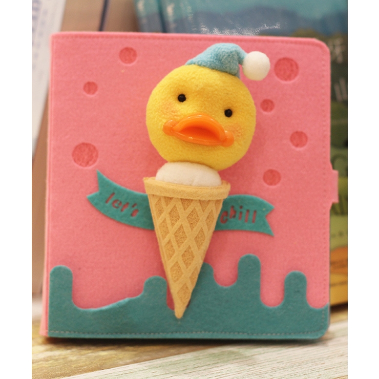 ピンク4 | かわいい動物手帳メモ帳 かわいい メモ 文房具 ステーショナリー 雑貨 女の子 | aimoha 