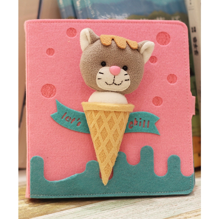 ピンク6 | かわいい動物手帳メモ帳 かわいい メモ 文房具 ステーショナリー 雑貨 女の子 | aimoha 