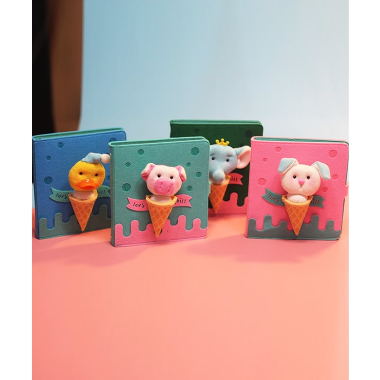 かわいい動物手帳メモ帳 かわいい メモ 文房具 ステーショナリー 雑貨 女の子 | aimoha  | 詳細画像5 