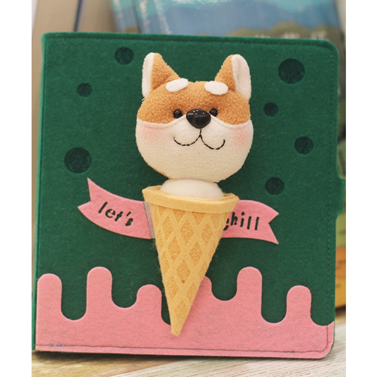 グリーン3 | かわいい動物手帳メモ帳 かわいい メモ 文房具 ステーショナリー 雑貨 女の子 | aimoha 