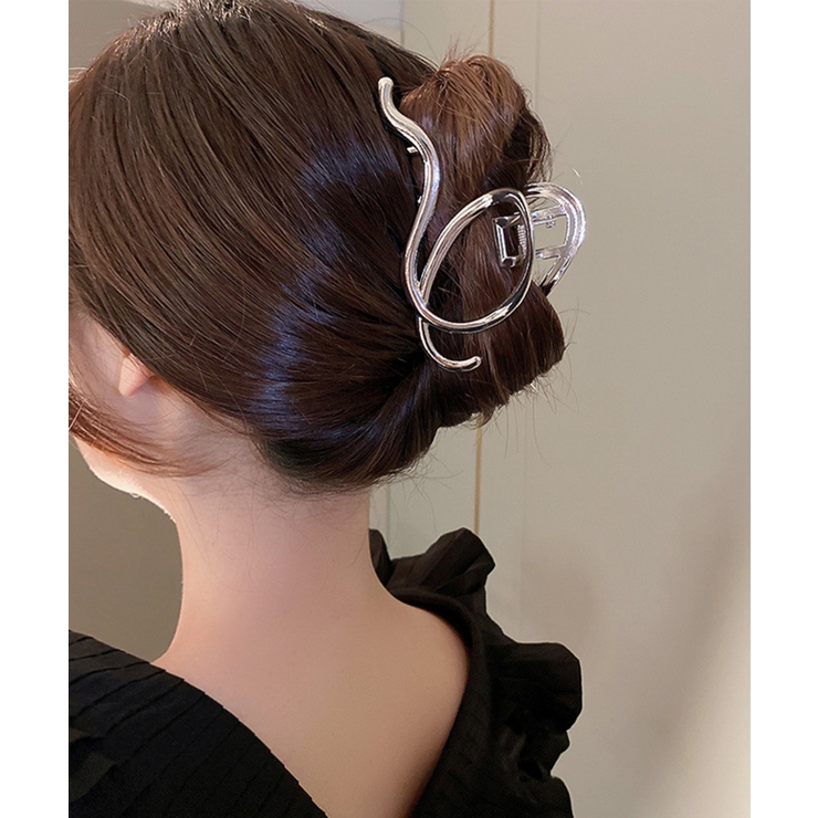 韓国風アンニュイヘアクリップ 韓国ファッション ヘアアクセサリー | aimoha  | 詳細画像5 