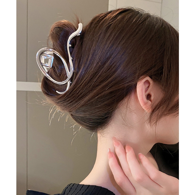韓国風アンニュイヘアクリップ 韓国ファッション ヘアアクセサリー | aimoha  | 詳細画像8 