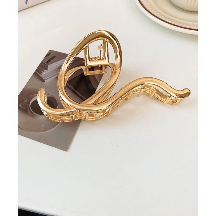 韓国風アンニュイヘアクリップ 韓国ファッション ヘアアクセサリー | aimoha  | 詳細画像4 