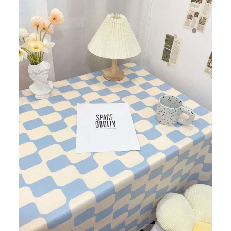 ブルー2 | Sサイズ aimoha homeチェッカーテーブルクロス | aimoha 