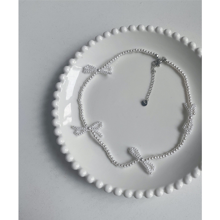 パールネックレス、シルバーネックレス Jasmine Grandiflorum | aimoha  | 詳細画像11 