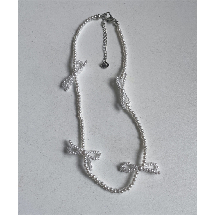 パールネックレス、シルバーネックレス Jasmine Grandiflorum | aimoha  | 詳細画像12 