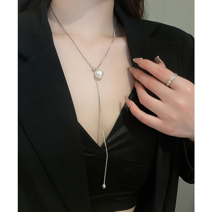 パールネックレス、シルバーネックレス Jasmine Grandiflorum | aimoha  | 詳細画像19 